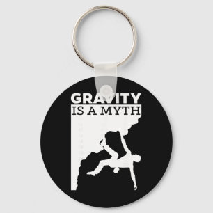 Gravity Myth Bouldering Climbing Mountaineering Keychain