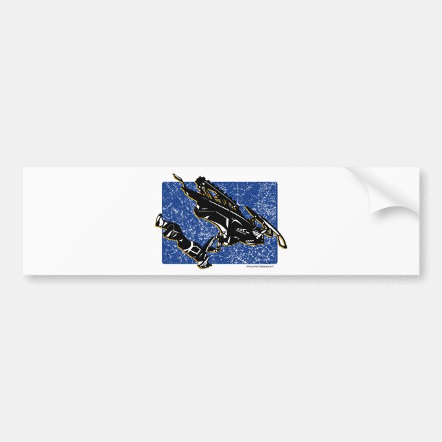 GRAVITY-SLED BUMPER STICKER (Front)