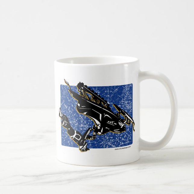 GRAVITY-SLED COFFEE MUG (Right)