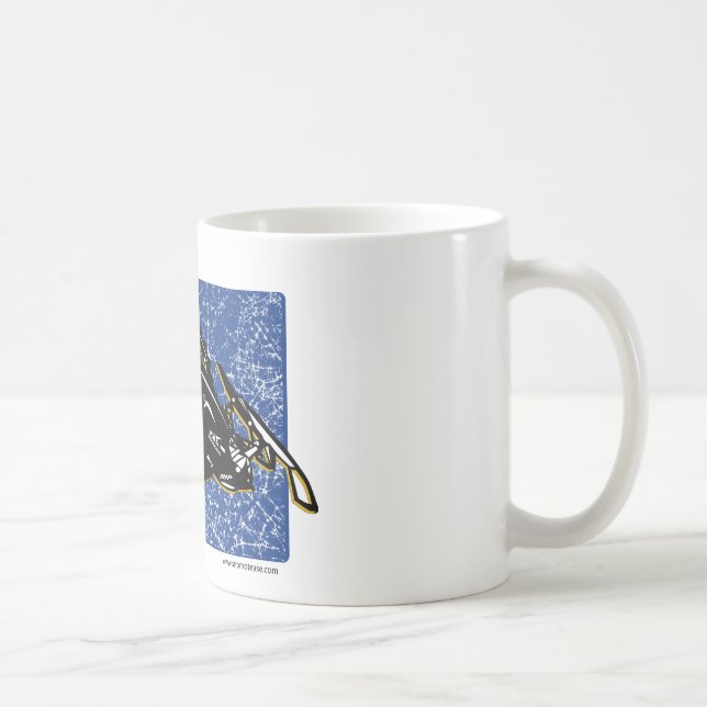 GRAVITY-SLED COFFEE MUG (Right)