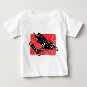 GRAVITY-SLED-in-RED Baby T-Shirt