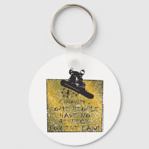 Gravity-Snowboarder Keychain