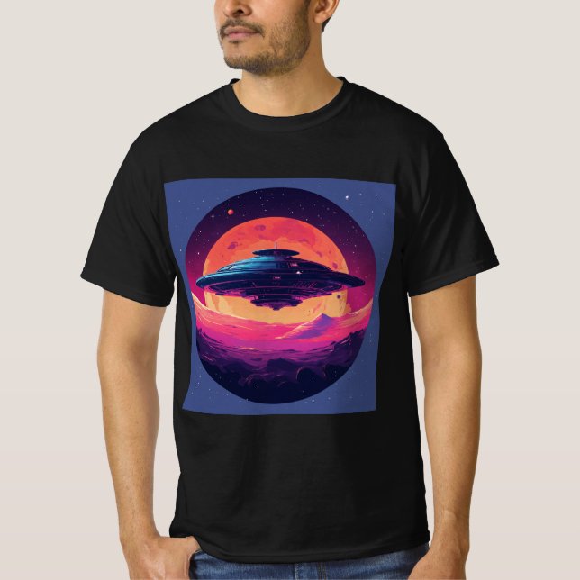 Gravity space design tishrt T-Shirt (Front)