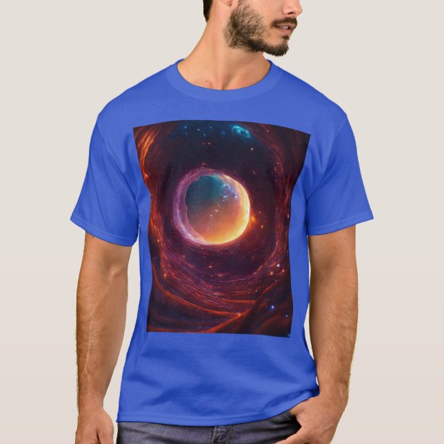 gravity-themed logo featuring tshirt  (Front)