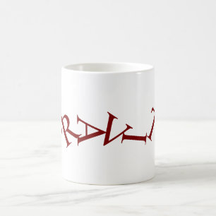 Gravity Typography Coffee Mug
