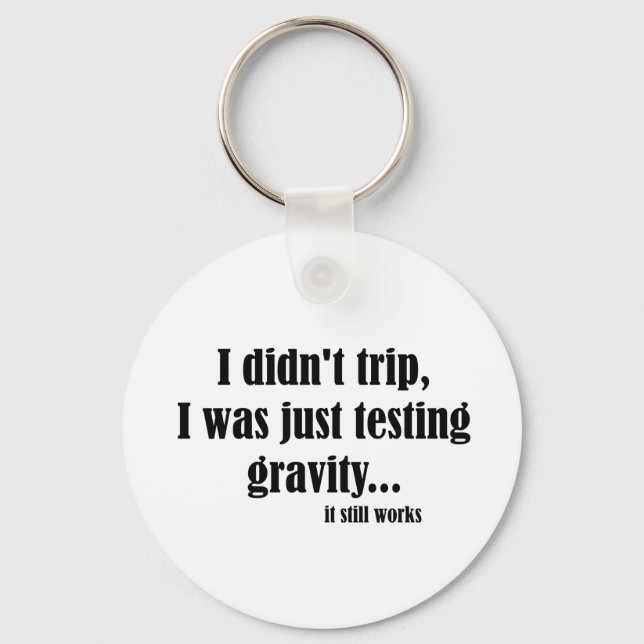 Gravity Works Keychain (Front)