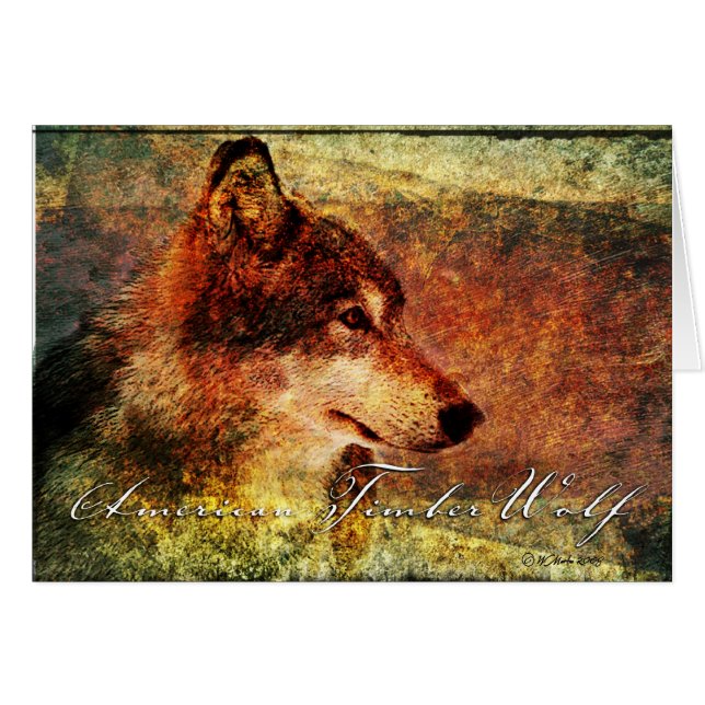 Gravure à l'eau forte de ZA-Loup (Devant horizontal)