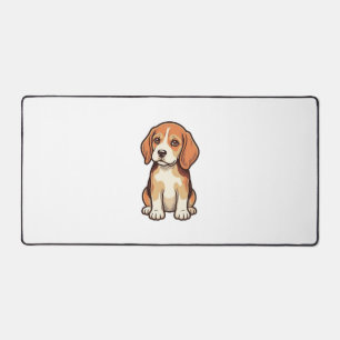 Gravure vintage de chiot Beagle Art vectoriel_1
