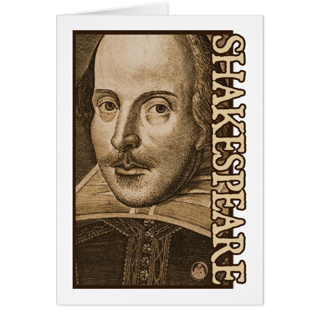 Gravures de Shakespeare Droeshout (Devant)