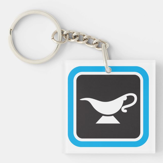 Gravy Boat Icon Keychain (Front)