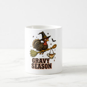 Gravy Season Turkey Thanksgiving Design Coffee Mug