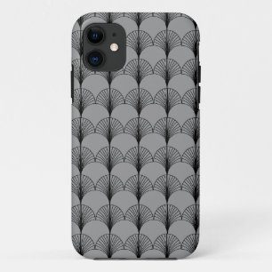 Gray and Black Fans  iPhone 11 Case