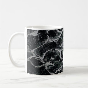 Gray and black painting coffee mug