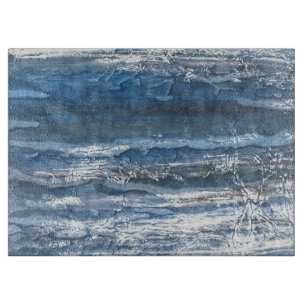 Gray-blue marble cutting board