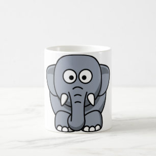 GRAY ELEPHANT MAGIC MUG