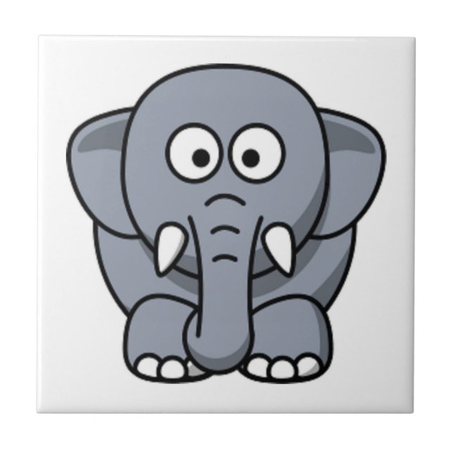 GRAY ELEPHANT TILE (Front)