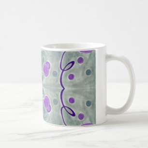 Gray Globes Blanket Mug