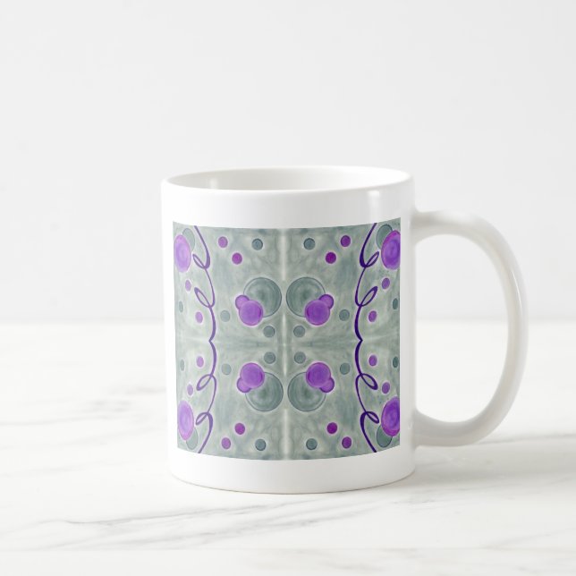 Gray Globes Blanket Mug (Droite)