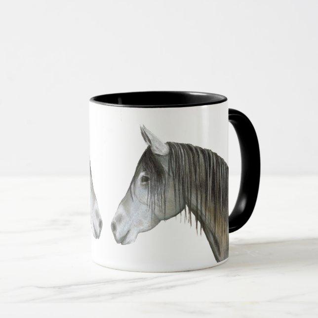 Gray Horse Café Mug (Devant droit)