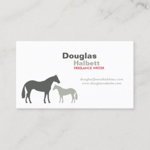 GRAY HORSES No. 2 Business Card