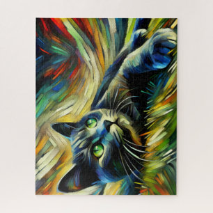 Gray Kitten 500 Piece Puzzle