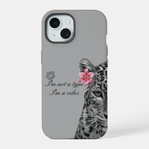 Gray Leopard Aesthetic Phone Case - Trendy Design