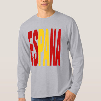 Gray long sleeve T-shirt   SPAIN