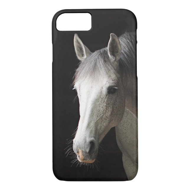 Gray Mare Beautiful Horse Case-Mate iPhone Case (Back)