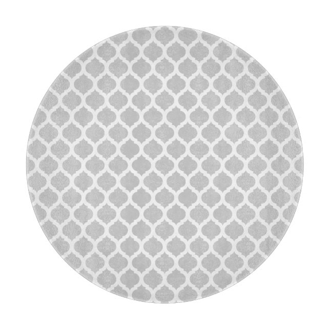 Gray Moroccan Cutting Board (Front)