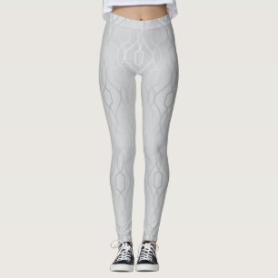 Gray Pattern Leggings