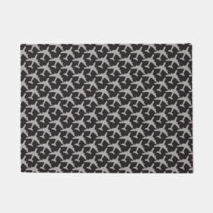 Gray Plane Airplanes Pilot Plane Aviation Aviator Doormat