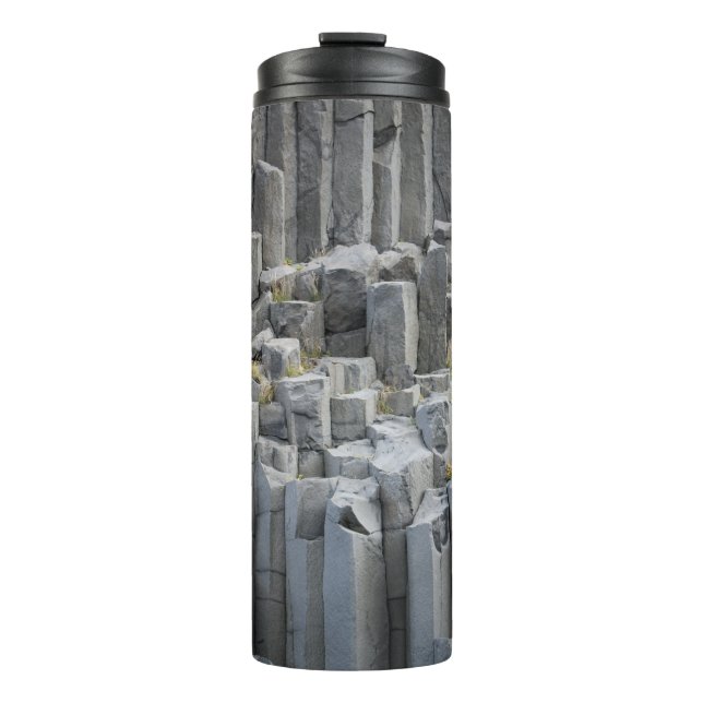 Gray rock formation thermal tumbler (Front)