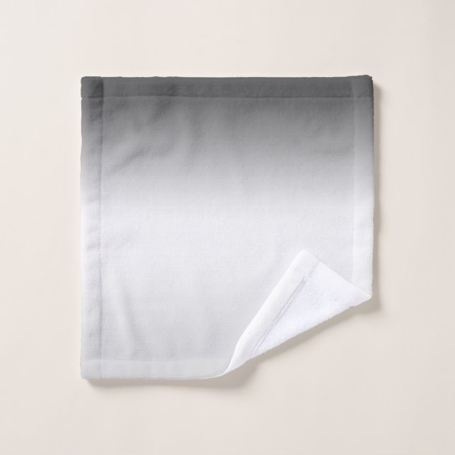 Gray rose ombre (Gant de toilette)