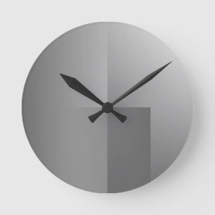 gray shades clock