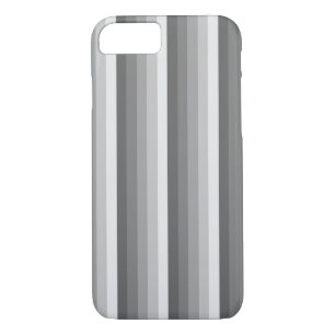 Gray shadow stripes Case-Mate iPhone case