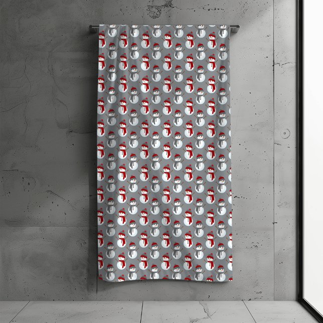 Gray Snowman Bourgogne Noël (Créateur téléchargé)