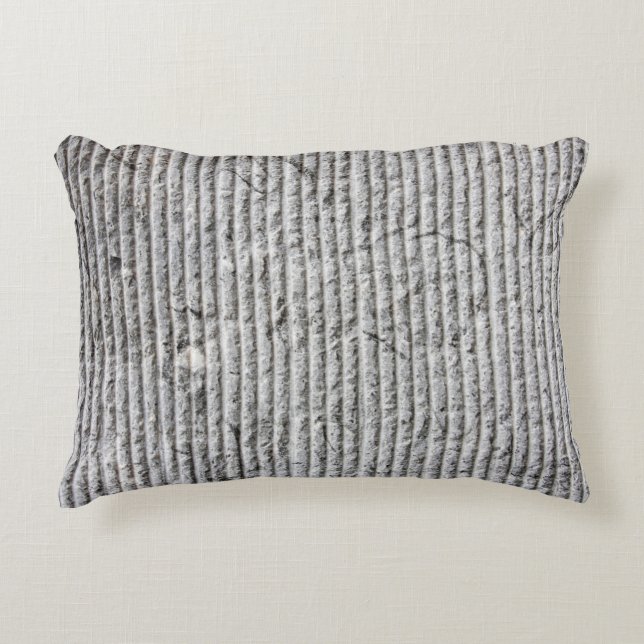 Gray stone wall texture. Texture of stone wall wit Accent Pillow (Front)