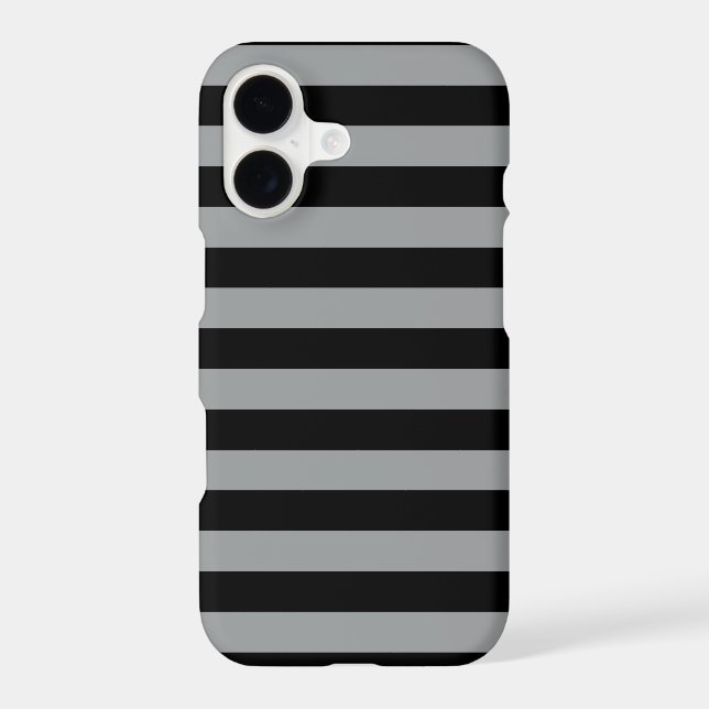 Gray Stripes, Black Stripes, Striped Pattern (Back)