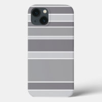 Gray stripes Case-Mate iPhone case
