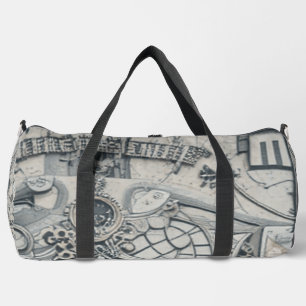 Gray Surialism Duffle Bag