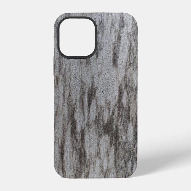 Gray textile iPhone case (Back)