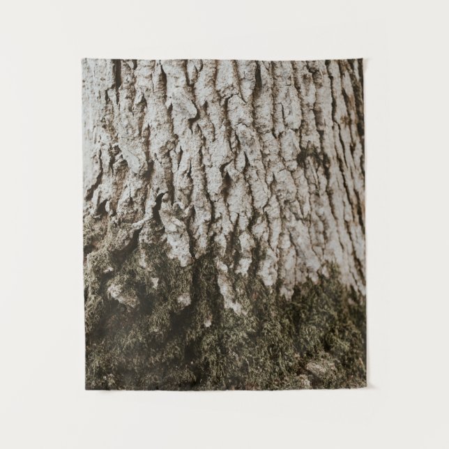 Gray tree trunk tapestry (Front)