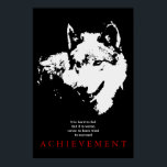 Gray Wolf Motivational Unique Pop Art Poster<br><div class="desc">Howling Gray Wolf - Howling Wolf at Moon Pop Art - Wolf Howling at Moon Digital Comic Style Artwork - Animal Art - College Pop Art - Wild Animals - World of Extreme Animals - Most Ferocious Creatures Computer Images</div>