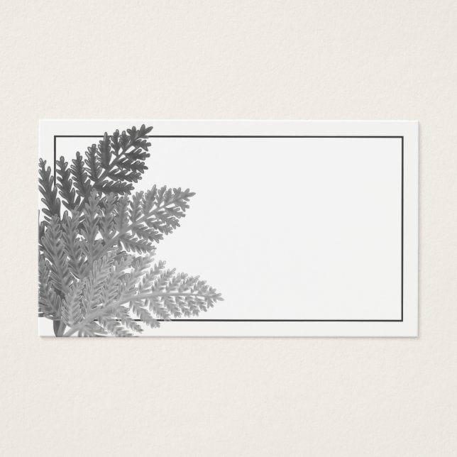 Grayscale Fern (Devant)