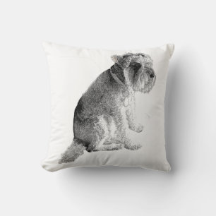 Grayscale Grit with a Soft Landing Throw Pillow