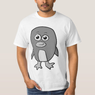 Grayscale Penguin T-Shirt