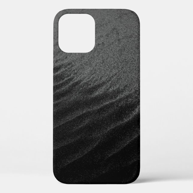 GRAYSCALE PHOTOGRAPHY OF SAND Case-Mate iPhone CASE (Back)