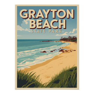 Grayton Beach State Park - Florida  Poster