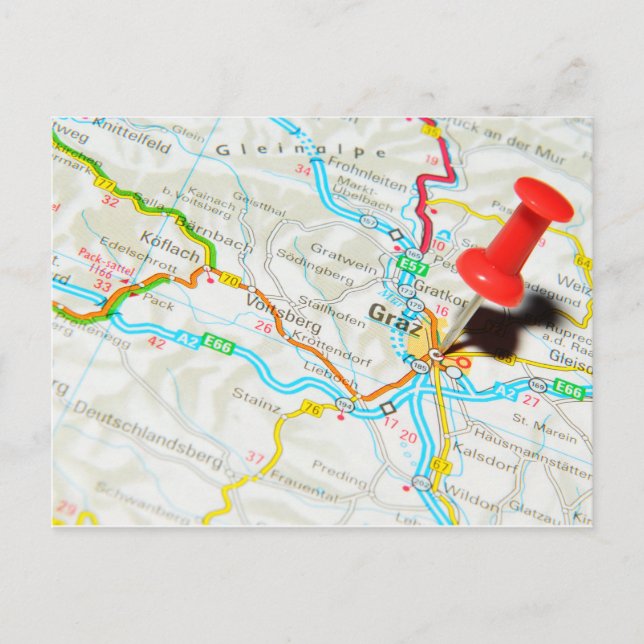 Graz, Austria Postcard (Front)