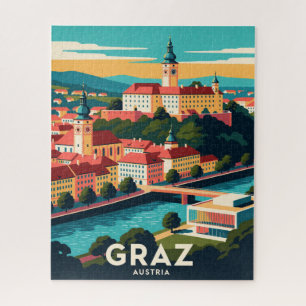 Graz Austria Travel Historic Landmarks Jigsaw Puzzle
